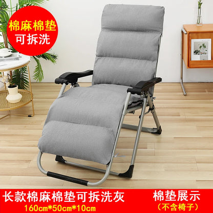 Thickened Chair Pad Backrest Pillow Foldable Bed Headboard Pillow Detachable Washable Modern Simple Style for Autumn And Winter