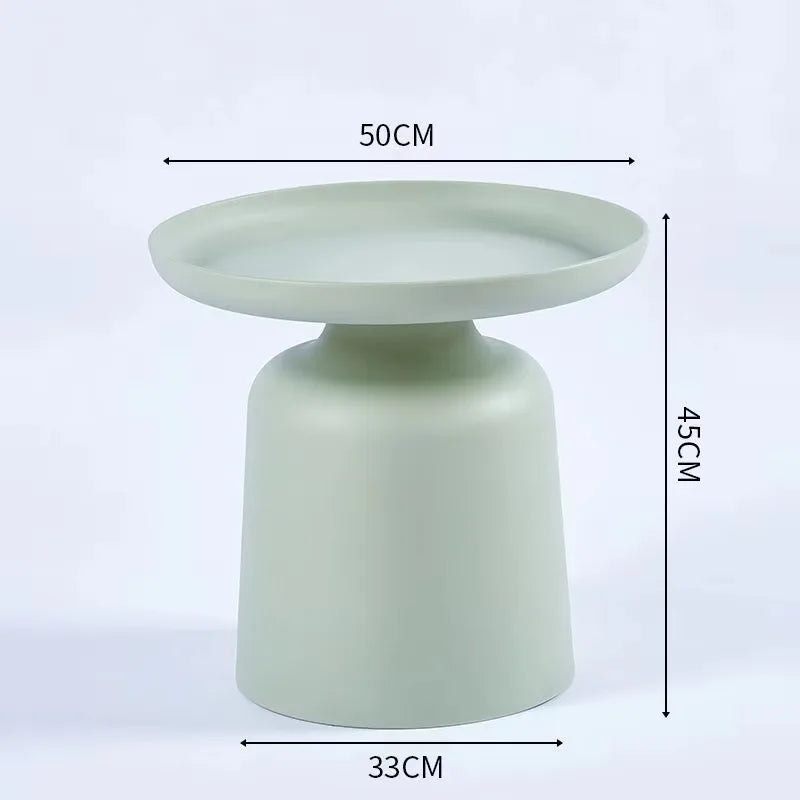Coffee Table Nordic Living Room Sofa Side Simple Coffee Tables Round Corner Modern Home Small Tea Tables Furniture Mesa Plastic