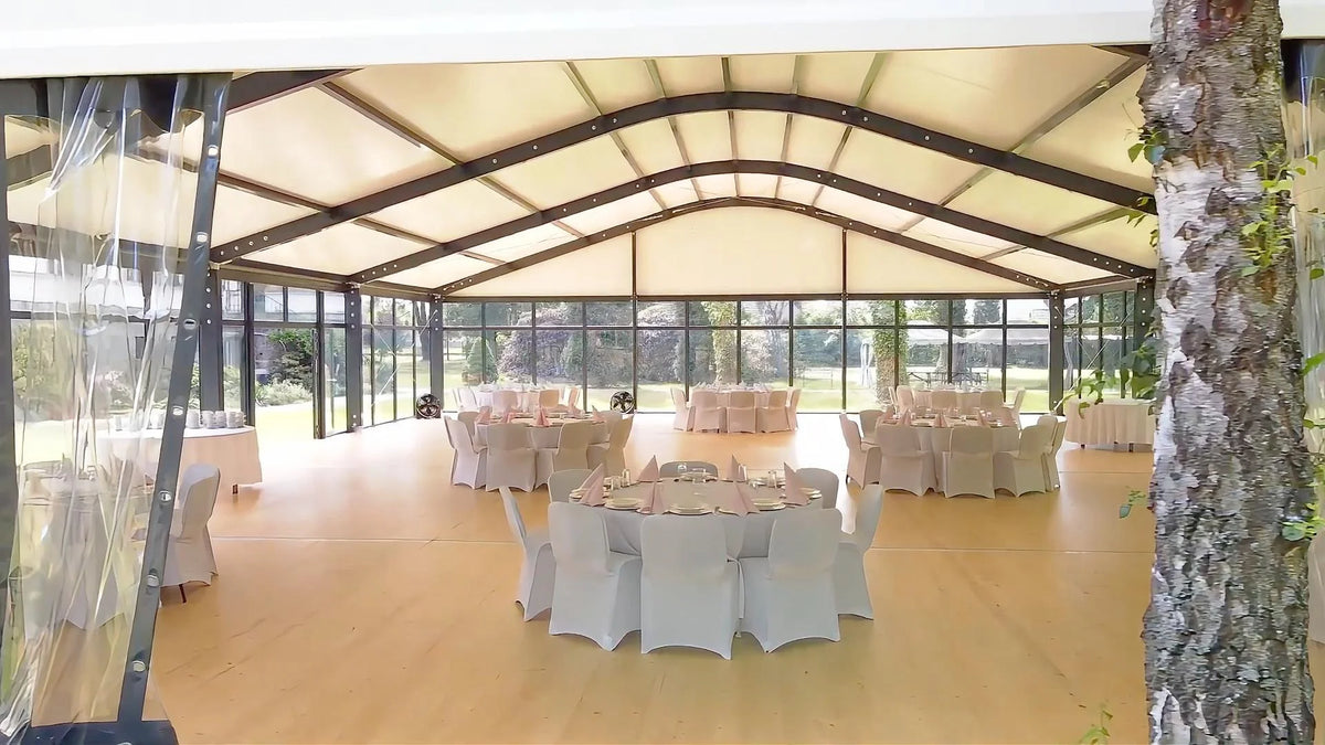 500 People Outdoor Tent Aluminum Frame Heavy Duty Commercial Large Luxury White Marquee Wedding Party Structure Tents for Event