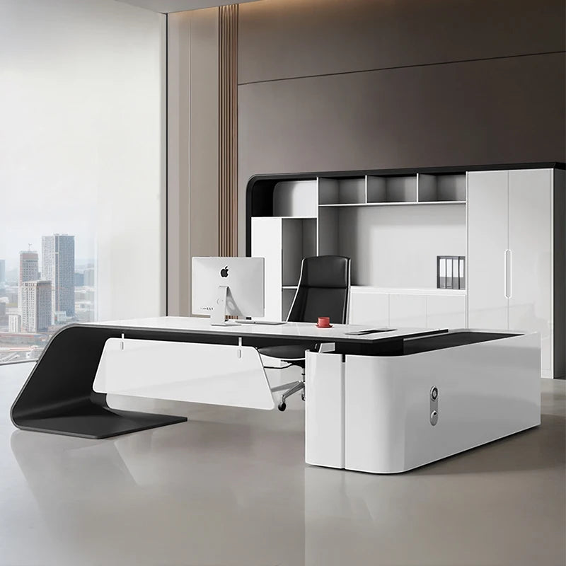 Adjustable Gaming Office Desk Organizers Storage Multifunctional Office Desk Lshaped Folding Escrivaninha Commercial Furniture