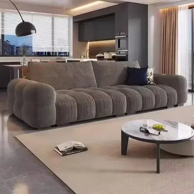 Plush Minimalist Living Room Sofas Classic Family Designer Reclining Sofa Relaxing Foot Stool Woonkamer Banken Home Decoration