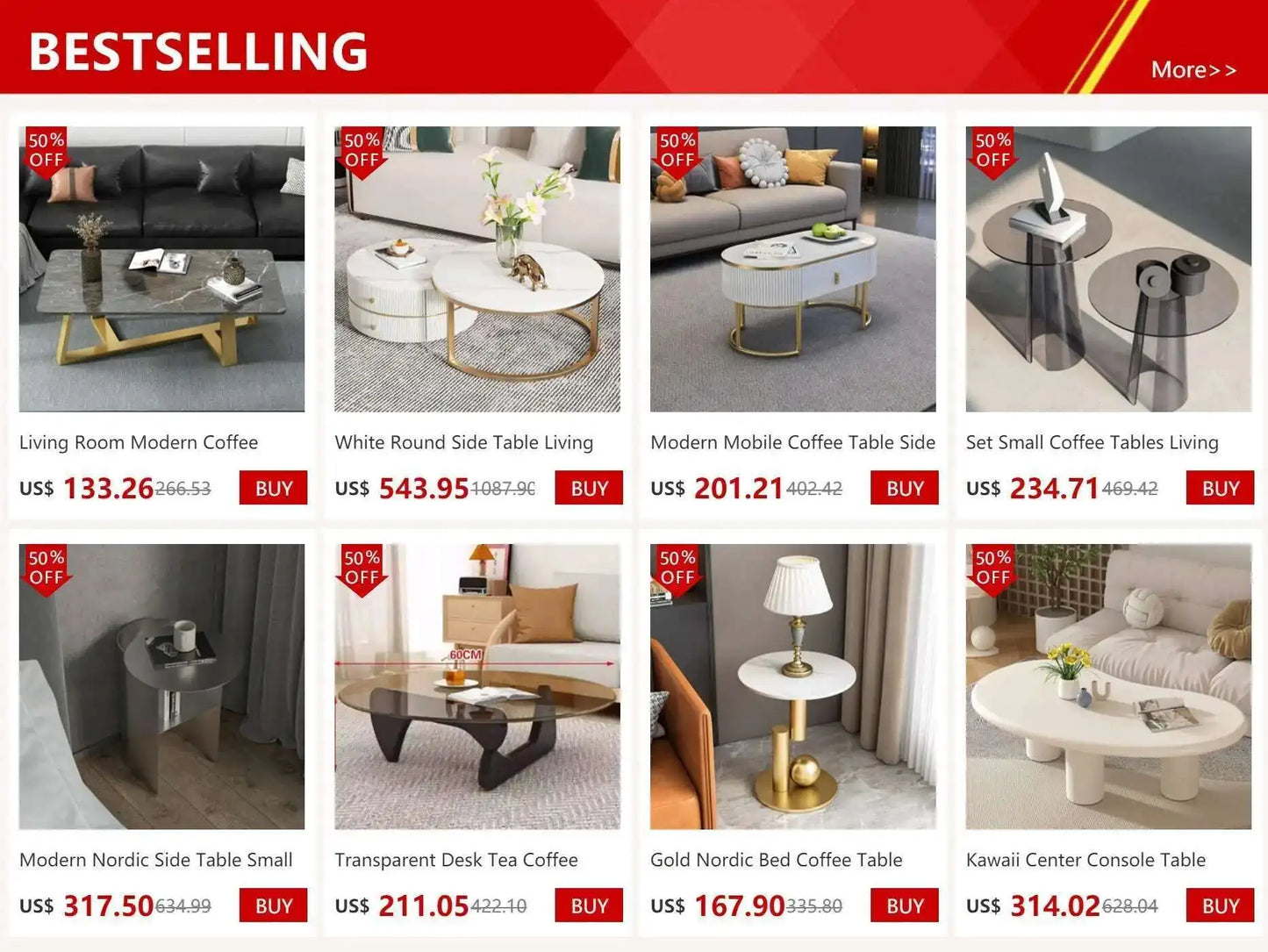 Set Round Table Nordic Center Modern Folding Metal Coffee Tables Storage Mesas Furniture GPF40XP