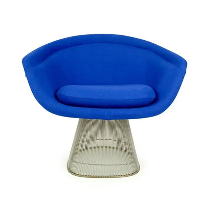 Italian modern designer stainless steel leisure single chair creative villa model room art reception chairP