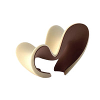 Nordic creative love FRP living room recliner model room special-shaped fabric single chair leisure chair