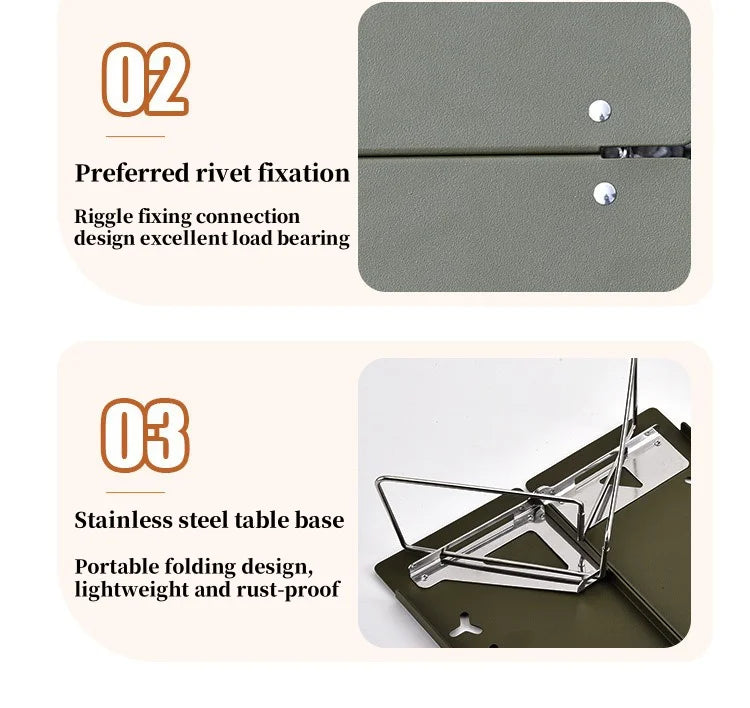 Compact Mini Camping Table Portable Ultralight Folding Tent Table Aluminium Alloy Collapsible Outdoor Table For Hiking