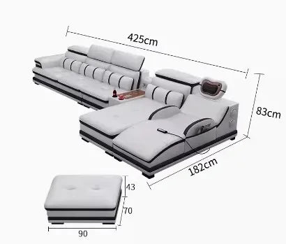 Practical Durable Nordic Unique Sofas Large Relaxing Girl Recliner Armchair Sofas Floor Lounge Divani Da Soggiorno Living Room F