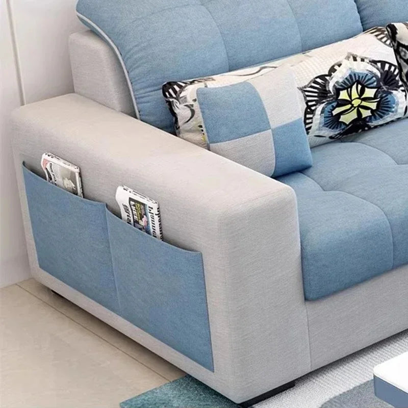 Modern Minimalist Living Room Sofa - Stylish European Armchair and Large Nordic Lounge Furniture for Home Décor