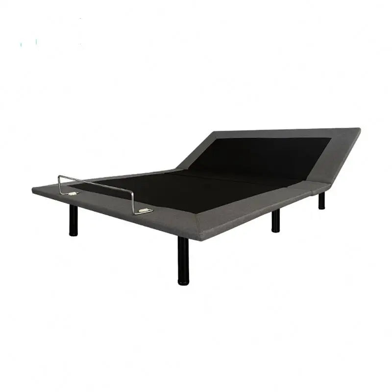 /2025  Modern Design Smart Electric Bed Frame Wholesale Height Angle Adjustable With Remote Control Function Metal Material