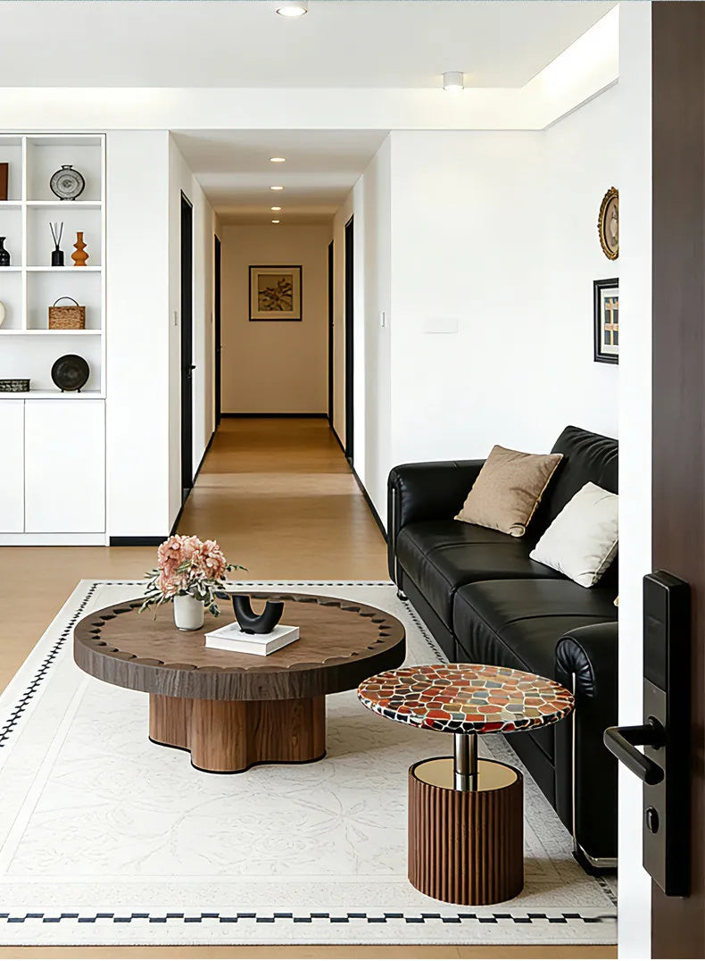Minimalism Living Room Coffee Tables Bedroom Furniture Homestay Modern Coffee Tables Tea Wooden Furniture ChaJi MH40CJ