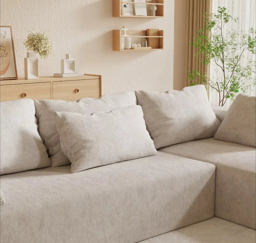 Combination Modular Sofa Salon White Combination Sofa Living Room I/L Sofa Bed