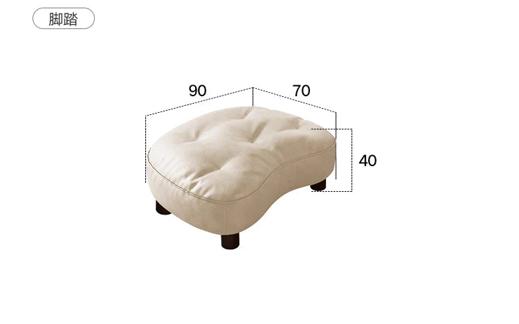 Postmodern Living Room Sofas Fabric Nordic Designer Modern Lounge Couch Lazy Replica Sleeper Princess Divano Salon Furniture