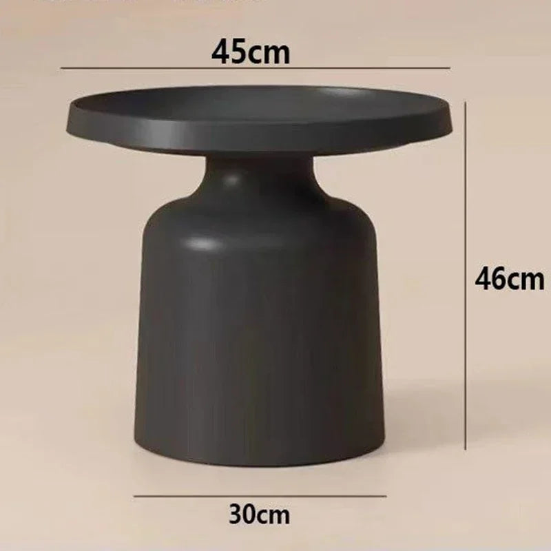 Circular Coffee Tables Nordic Living Room Center Table Modern Side Tea Table Portable Simple Bedroom Nightstand Home Furniture