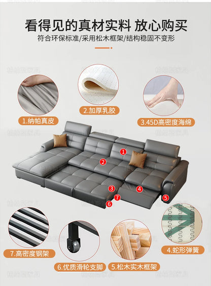 Italian Modern Sofas Minimalist Living Room Electric Lazy Sofas Relax Armchairs Apartment Articulos Para El Hogar Accessories