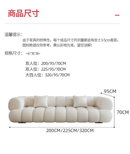 White Velvet Togo Sofa Replica Home Salon Modern Couch Nordic Style Living Room Sofa Puffs Szafki Do Salonu Replica Furniture
