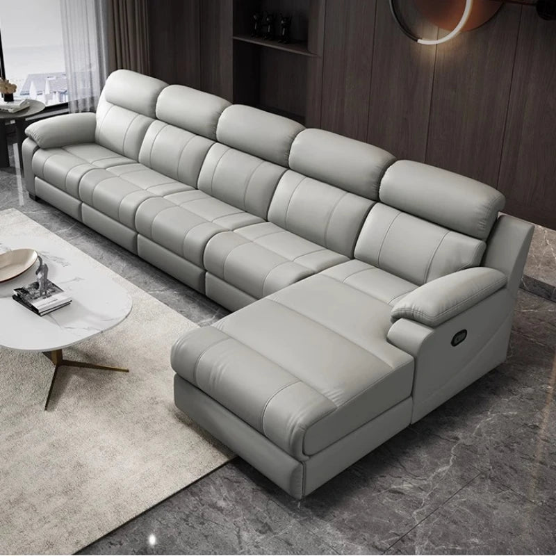Living Room Modern Sofas Multifunction Armchairs Apartment Leather Sofas Electric Lazy Sillas Para Sala De Estar Home Furniture