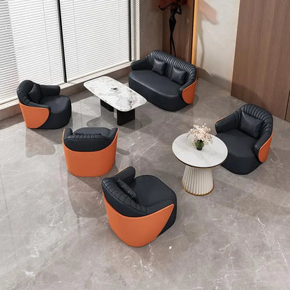 LMM negotiates business office sofa table and chair combination for business reception