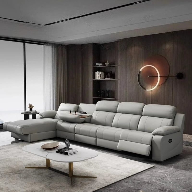 Living Room Modern Sofas Multifunction Armchairs Apartment Leather Sofas Electric Lazy Sillas Para Sala De Estar Home Furniture