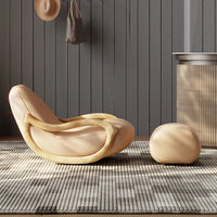 Relaxing Lounges Accent Chair Lazy Household Rocking Living Room Sofa Relax Armchairs Break Celebrity Creamy Balcony Furniture