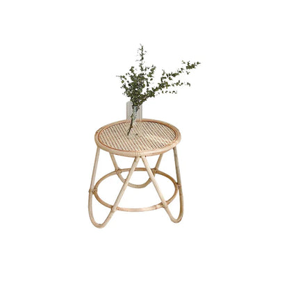 Nordic rattan swivel chair modern simple casual rattan natural rattan homestay balcony sofa  lazy bamboo