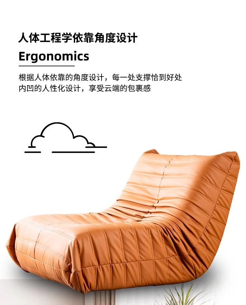 HLZ Lazy Sofa Single Home Living Room Balcony Leisure Chair Double Sofa
