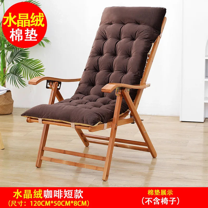 Thickened Chair Pad Backrest Pillow Foldable Bed Headboard Pillow Detachable Washable Modern Simple Style for Autumn And Winter