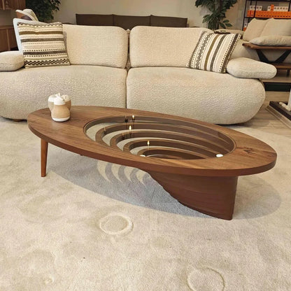 Salon clair Table d'appoint décoration ronde italienne salle de beauté décor Table basse grande taille Mesa auxiliaire ornements décor à la maison