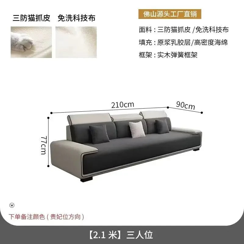 Lounge Sectional Sofas Chaise Longue Bed Italian Modern Sofa Living Room Armchair Trendy Minimalist Divano Unique Furniture