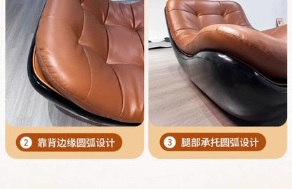 A182 C Medieval reclining sofa chair study balcony villa leisure single retro lazy sofa