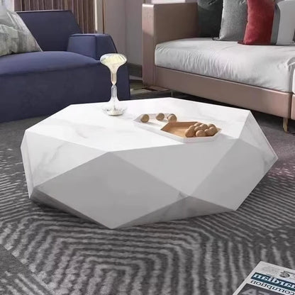 Minimalist Polygonal Coffee Tables Creative Modern Design Coffee Tables Diamond Design Living Room Furniture Quemo decoration