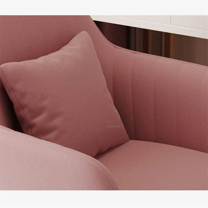 Comfortable Back Lift Swivel computer Chair for Office Furniture Leisure Creative pink gaming chair Modern pink Office Chairs Z
