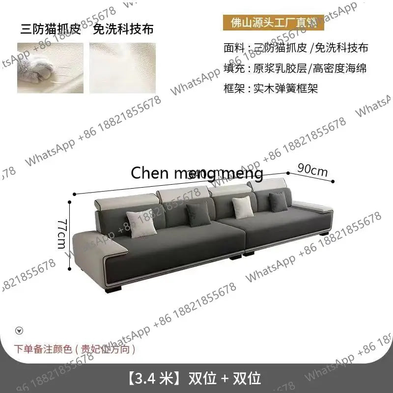 Luxury Sectional Sofas Chaise Longue Bed Italian Modern Sofa Living Room Armchair Muebles Para El Hogar Home Furniture