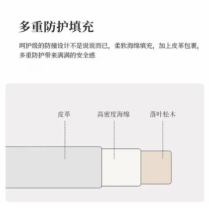 Nordic Aesthetic Double Bed European Queen Twin King Headboard Frame Luxury Cama Casal Furniture  Bed bases and bed frames home