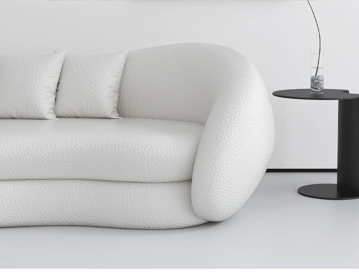 JJJJMinimalist Curved Sofa Sitting Area Reception Creative Sofa