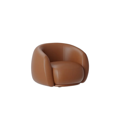 small apartment curved beauty salon Internet celebrity clothing store, rest area negotiation, black leather sofa