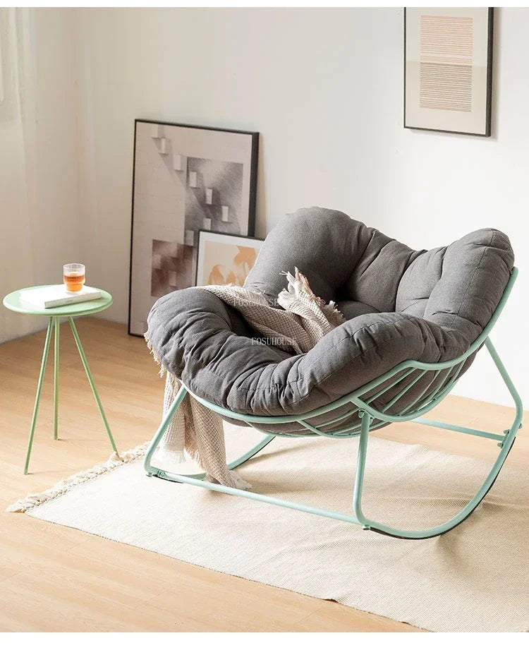 Adult Balcony Home Leisure Couch Sitting Room Single Sofa Internet Celebrity Rocking Chair