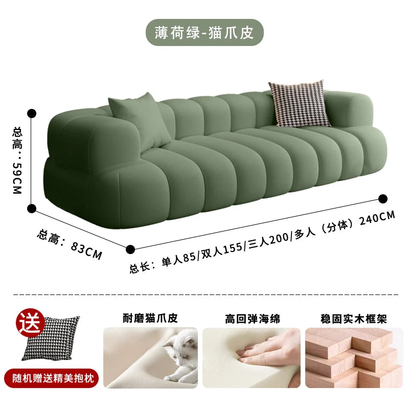 Modern Living Room Sofas Background European Corner Kids Sofa Loveseat Tatami Home Muebles Para El Hogar Decoration Luxury home