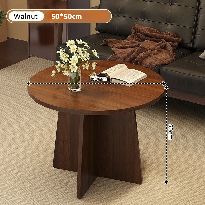 Tea table, living room, home balcony, small tea table, new high-end small apartment, sofa, side table, small storage table
