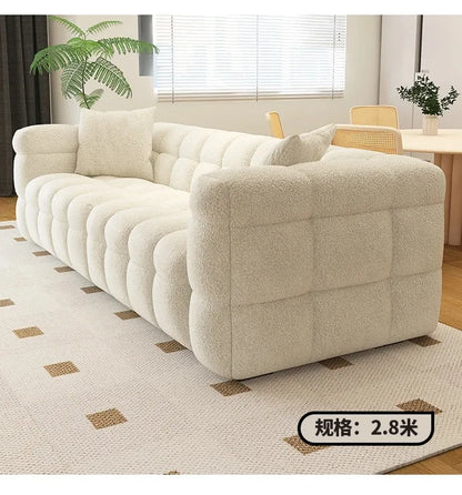 Classic Family Living Room Sofa Nordic Minimalist Comfortable Lounge