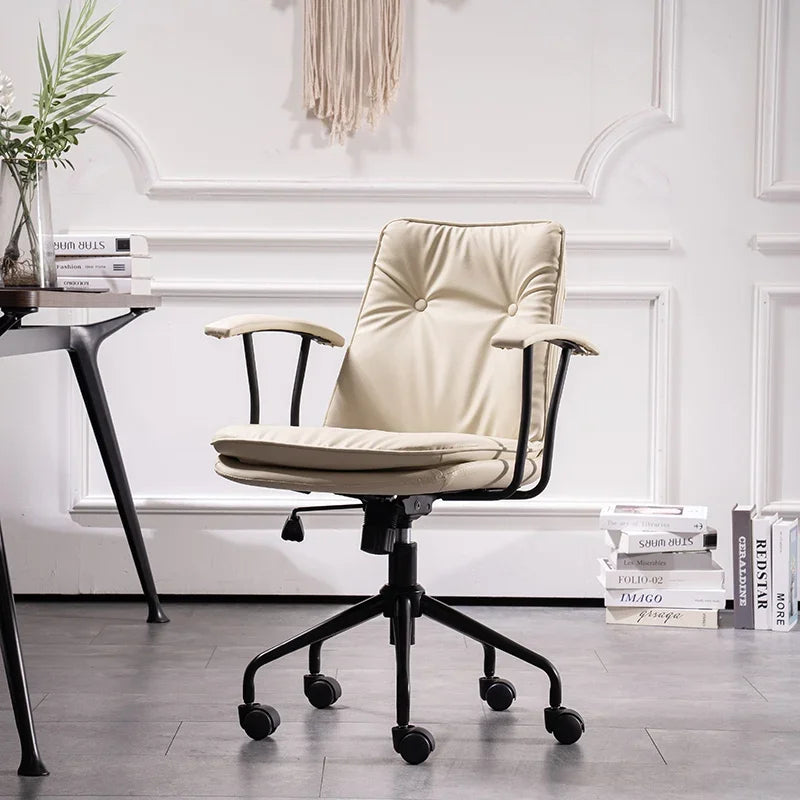 Modern Comfortable Office Chair Simple Design Cheap Rotatable Armchair Meditation Breathability Chaise De Bureaux Home