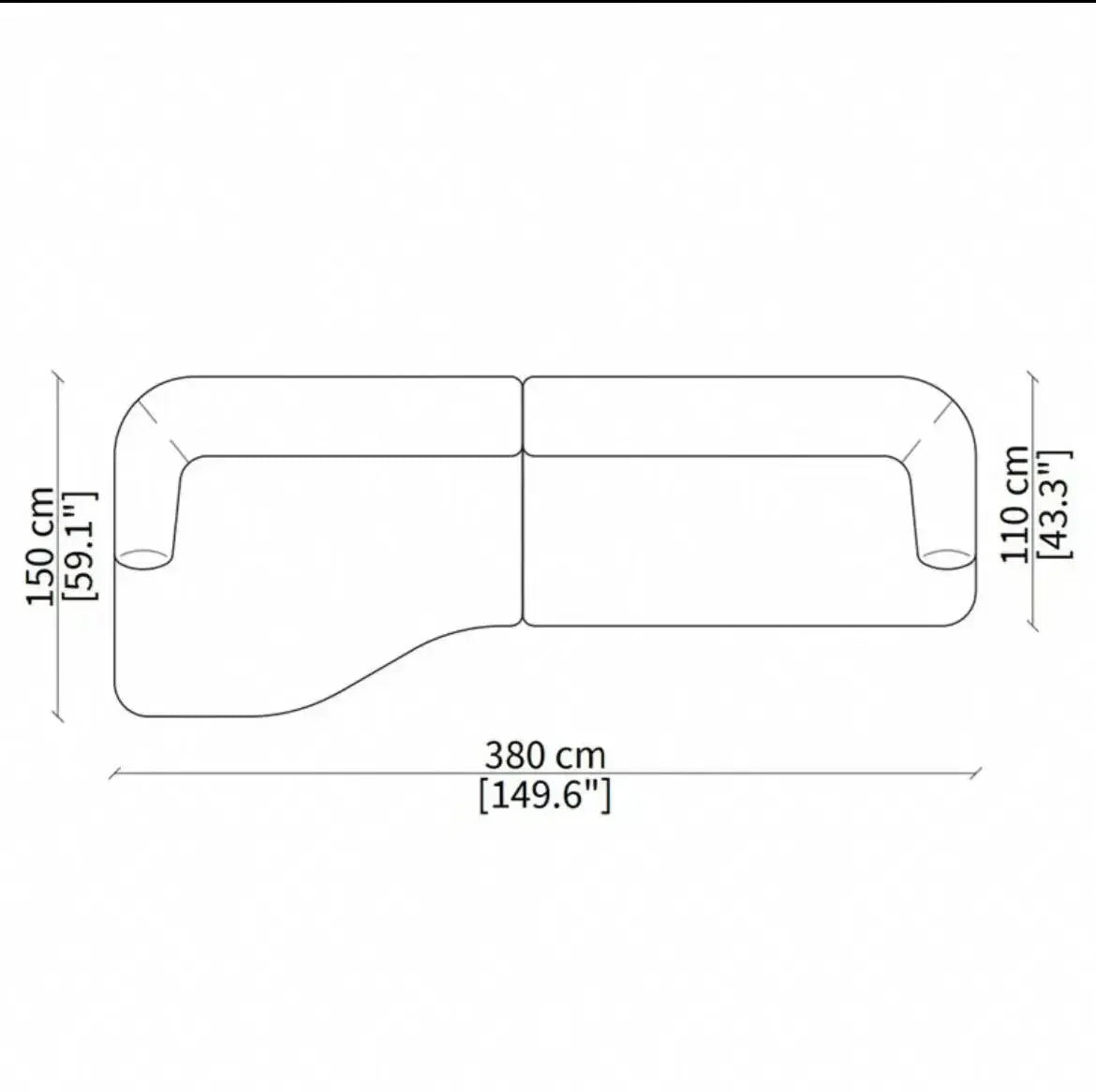 A38 Living room Italian minimalist light luxury fabric sofa cream style special-shaped, soft decoration, exhibition hall sofa gr