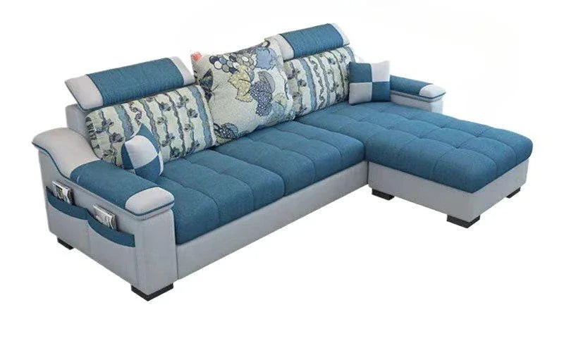 Living room, simple, modern, rental room, three people, removable and washable, small apartment, Nordic
