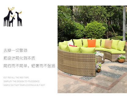 2022 Cheapest Garden Sofas Rattan Outdoor Furniture