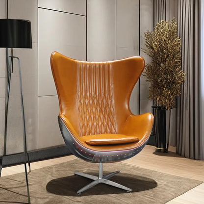 Custom Popular Living Room Home Leisure Luxury Single Seater Living Room Office Leather Chairs for Living Room Furniture