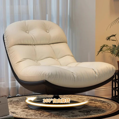 Swivel Comfortable Durable Reclining Chair Light Luxury Casual Breathable Living Room Chair Elegante Y Hermoso Home Furniture