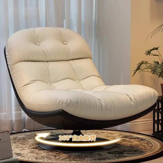 Swivel Comfortable Durable Reclining Chair Light Luxury Casual Breathable Living Room Chair Elegante Y Hermoso Home Furniture
