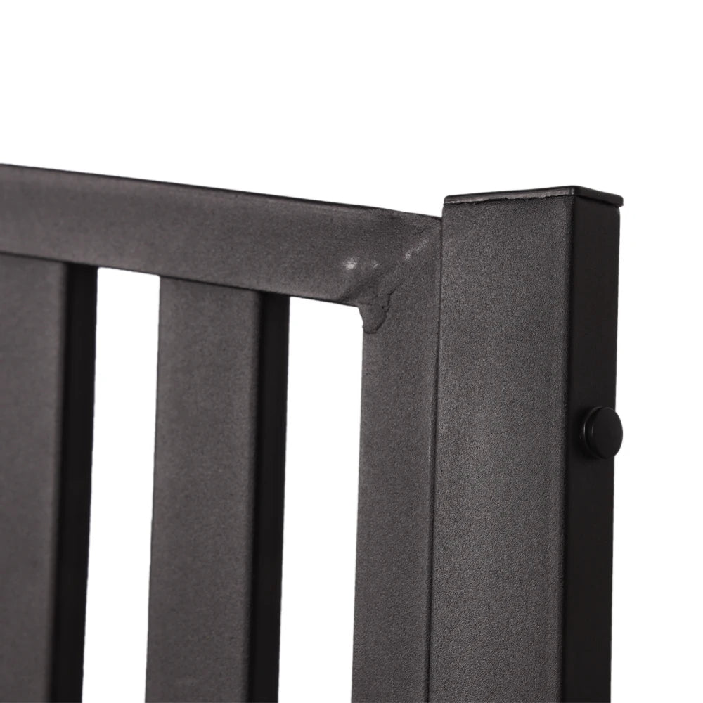 New Trend Backyard Modern Outdoor Bench Outdoor Garden Iron Bench
