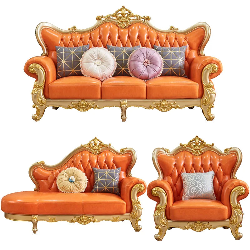 Couch Pouf Living Room Sofa Set European Floor Designer Relaxing Luxury Nordic Sofas Recliner Room Decor Divano Home Furniture