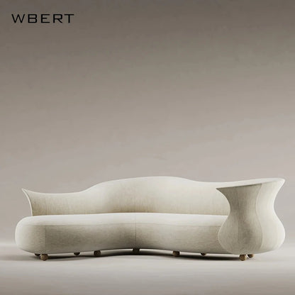Wbert Nordic Design Master New Product Set Of Personality Art Sofa For Hotel Villa Lobby Curved Reception And Leisure Use