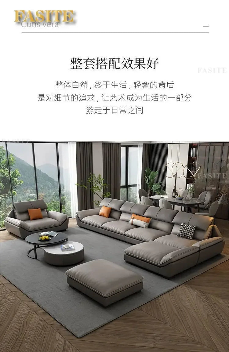 Nordic leave-in light luxury technology cloth sofa modern simple living room fabric latex minimalist sofa