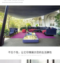 combination furniture Outdoor sofa, outdoor leisure terrace, patio, rattan sofa, teak villa, hotel, garden balcony